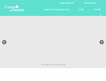 Tablet Screenshot of coup-de-pousse.com